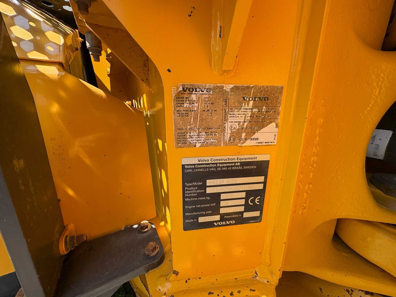 Maquinaria de construcción Volvo A25G: foto 11