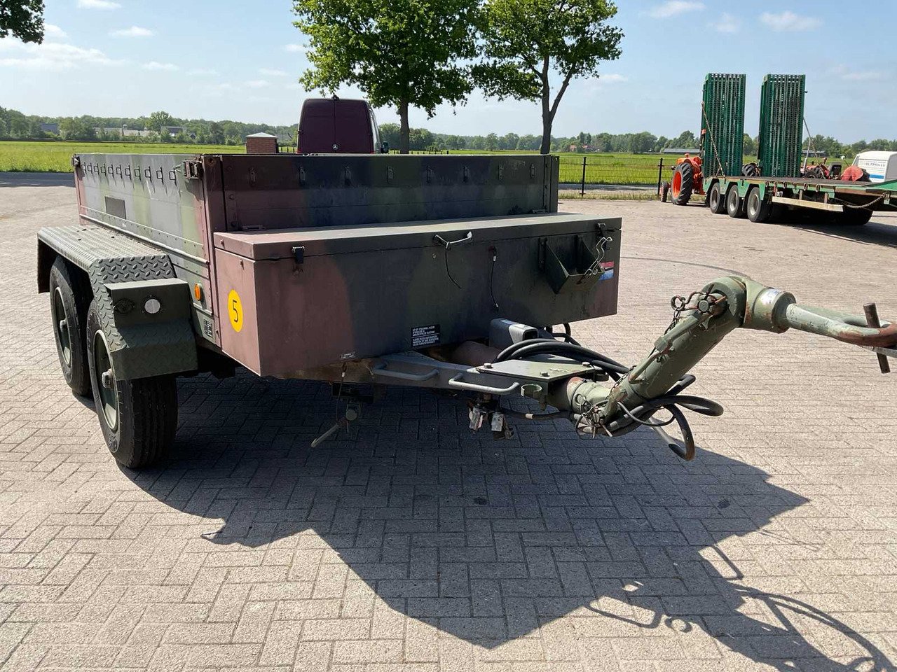 1992 SARIS 25 KNAD TRAILER - Remolque: foto 1 1992 SARIS 25 KNAD TRAILER - Remolque: foto 1