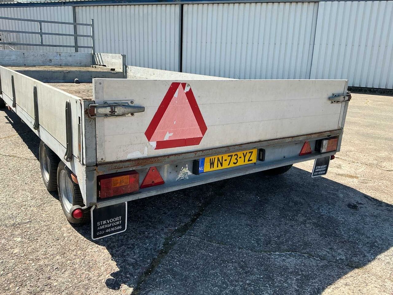 Remolque 1995 TITAN JELSUM ZW 35 TRAILER: foto 22