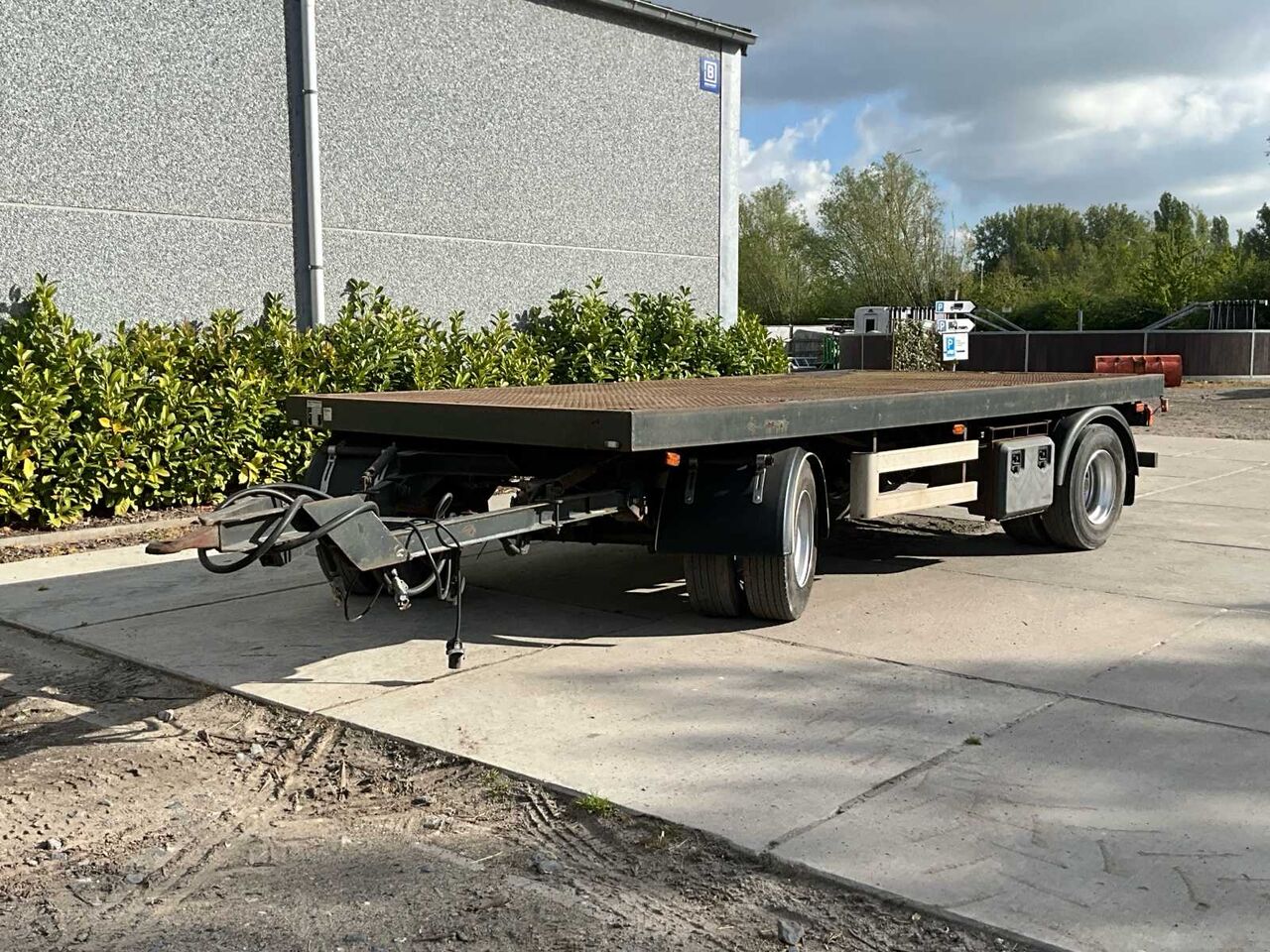 1999 ROHR ANH. PLATFORM TRAILER FOR TRUCKS - Remolque: foto 1 1999 ROHR ANH. PLATFORM TRAILER FOR TRUCKS - Remolque: foto 1