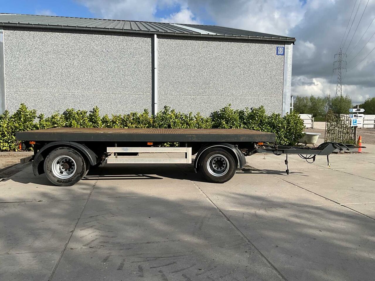 1999 ROHR ANH. PLATFORM TRAILER FOR TRUCKS - Remolque: foto 5 1999 ROHR ANH. PLATFORM TRAILER FOR TRUCKS - Remolque: foto 5