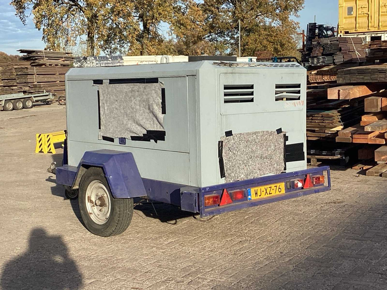 2003 INGERSOLL-RAND W2201 TRAILER WITH COMPRESSOR - Remolque: foto 4 2003 INGERSOLL-RAND W2201 TRAILER WITH COMPRESSOR - Remolque: foto 4