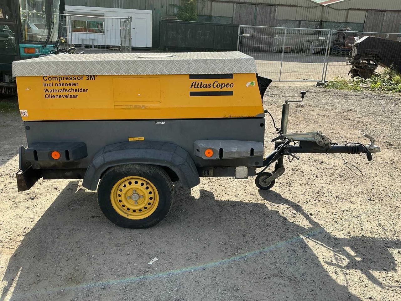 2007 ATLAS COPCO XAS5700 MOBILE COMPRESSOR - Remolque: foto 4 2007 ATLAS COPCO XAS5700 MOBILE COMPRESSOR - Remolque: foto 4