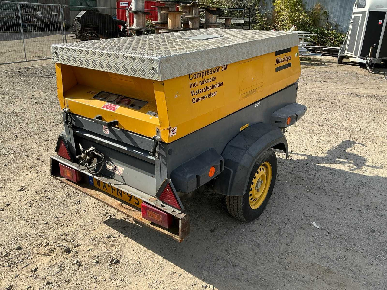 2007 ATLAS COPCO XAS5700 MOBILE COMPRESSOR - Remolque: foto 5 2007 ATLAS COPCO XAS5700 MOBILE COMPRESSOR - Remolque: foto 5