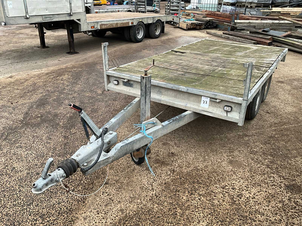 2009 ANSSEMS PSX2 PLATFORM TRAILER - Remolque: foto 2 2009 ANSSEMS PSX2 PLATFORM TRAILER - Remolque: foto 2