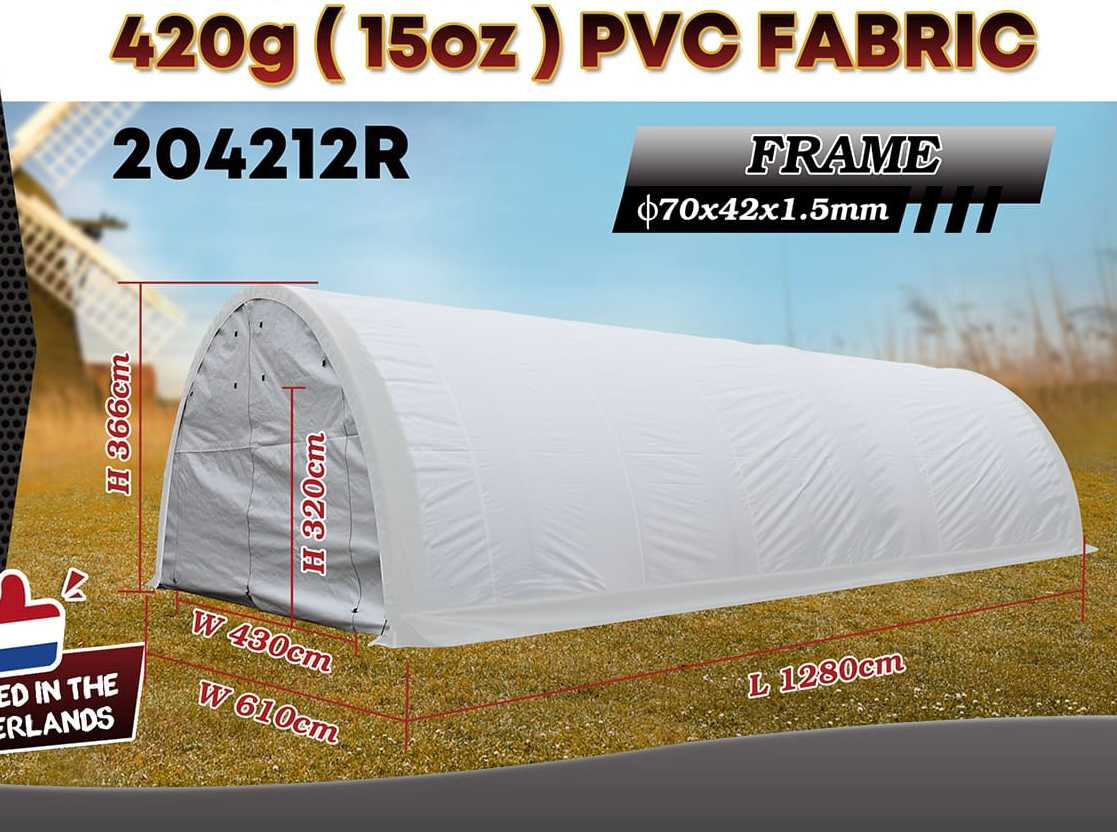 Rhino-Cross-Shelter 204212R - 12,8x6,1x3,66 m - Tanque de almacenamiento: foto 2 Rhino-Cross-Shelter 204212R - 12,8x6,1x3,66 m - Tanque de almacenamiento: foto 2