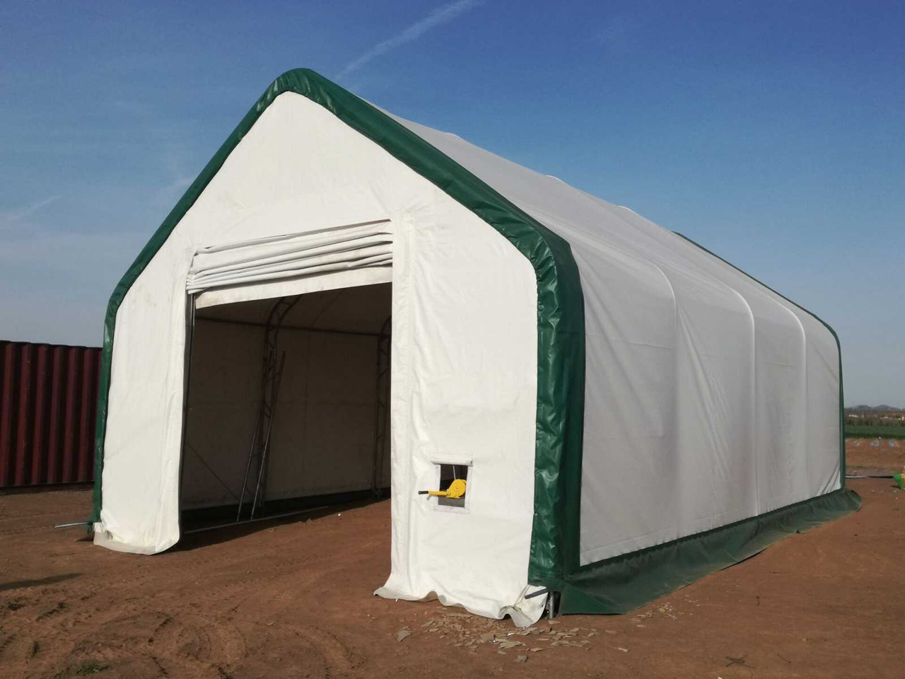 Rhino-Cross-Shelter 406021DP 18,3x12,2x6,4 m - Tanque de almacenamiento: foto 5 Rhino-Cross-Shelter 406021DP 18,3x12,2x6,4 m - Tanque de almacenamiento: foto 5