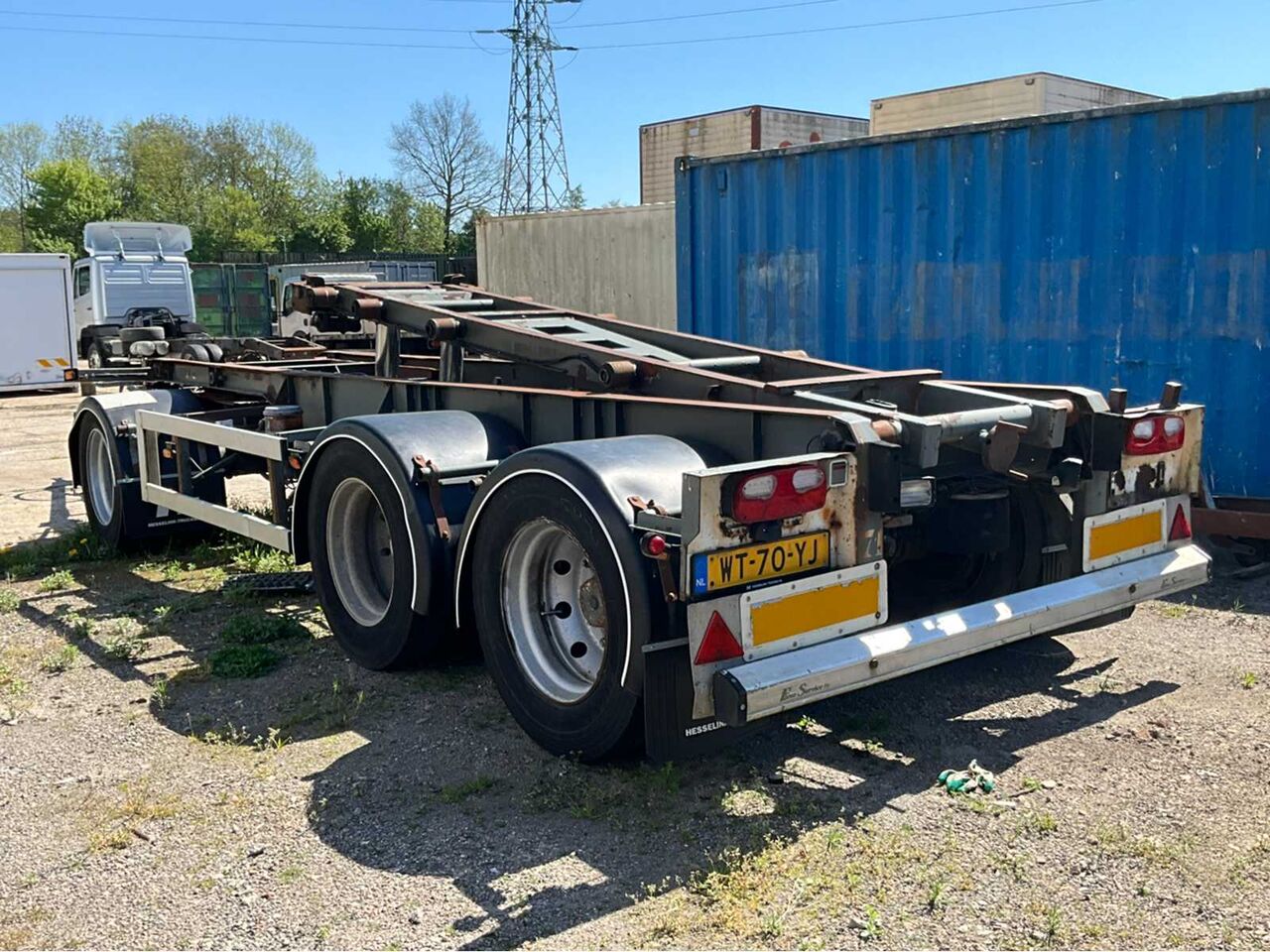 1998 GS CONTAINER TRAILER - Semirremolque: foto 3 1998 GS CONTAINER TRAILER - Semirremolque: foto 3
