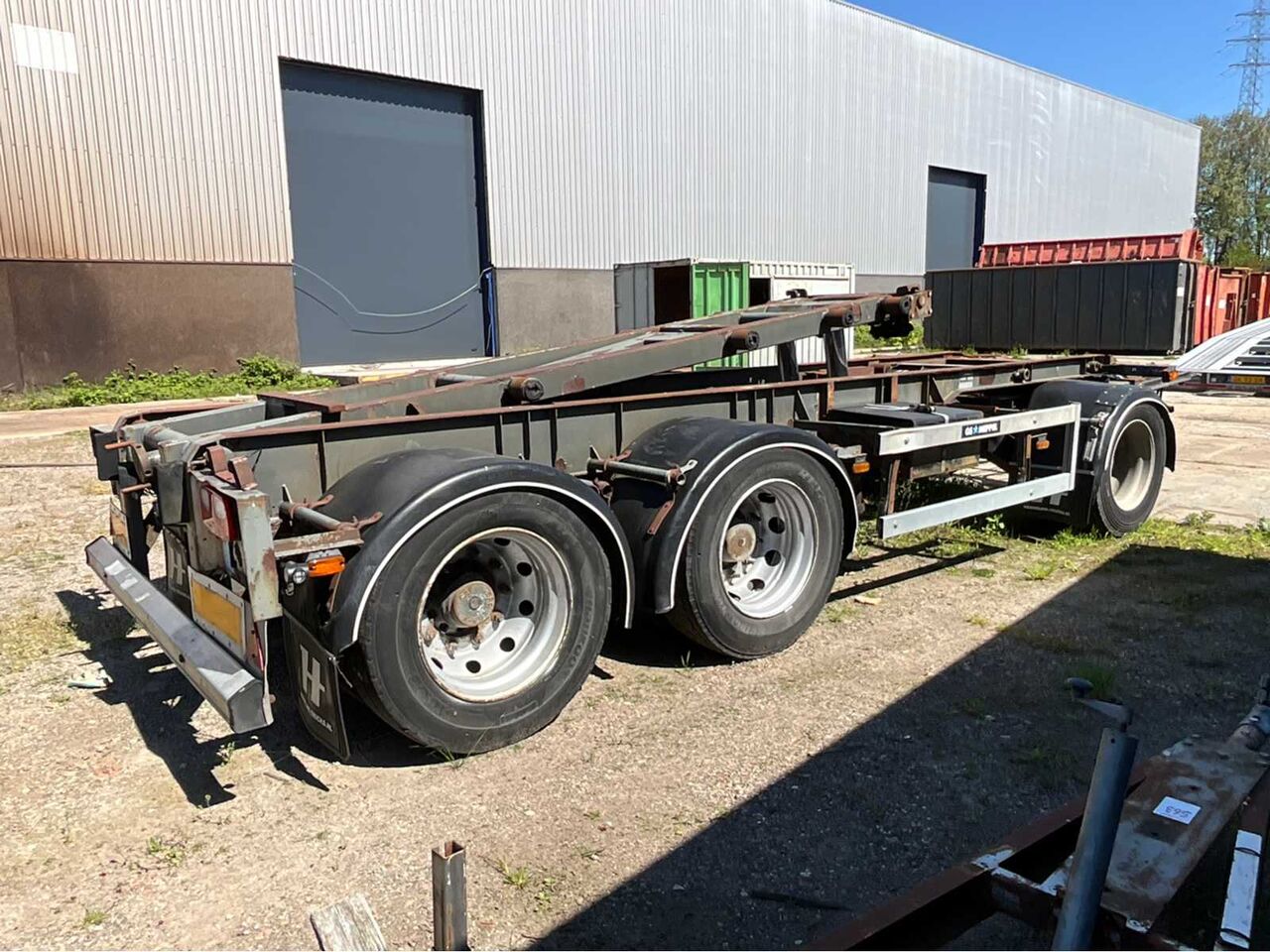1998 GS CONTAINER TRAILER - Semirremolque: foto 1 1998 GS CONTAINER TRAILER - Semirremolque: foto 1