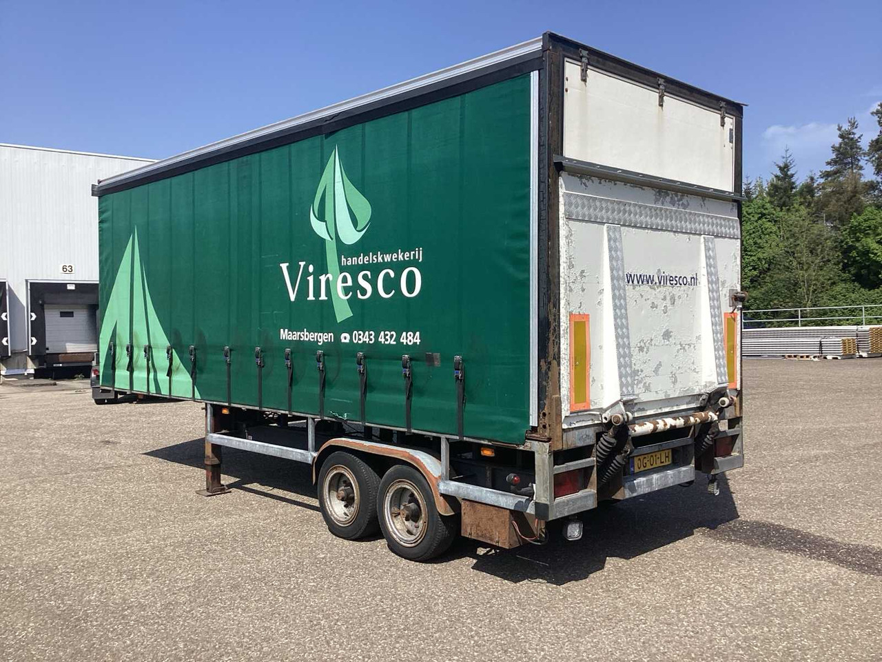 2000 KUIPHUIS SLIDING TARPAULIN TRAILER - Semirremolque: foto 3 2000 KUIPHUIS SLIDING TARPAULIN TRAILER - Semirremolque: foto 3