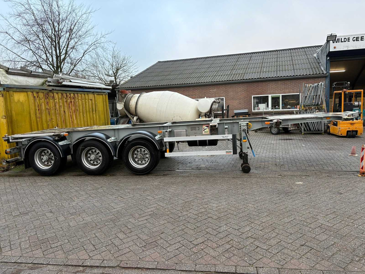 BURG - 2004 - BPO 12-27 - CONTAINER TRAILER - Semirremolque: foto 4 BURG - 2004 - BPO 12-27 - CONTAINER TRAILER - Semirremolque: foto 4