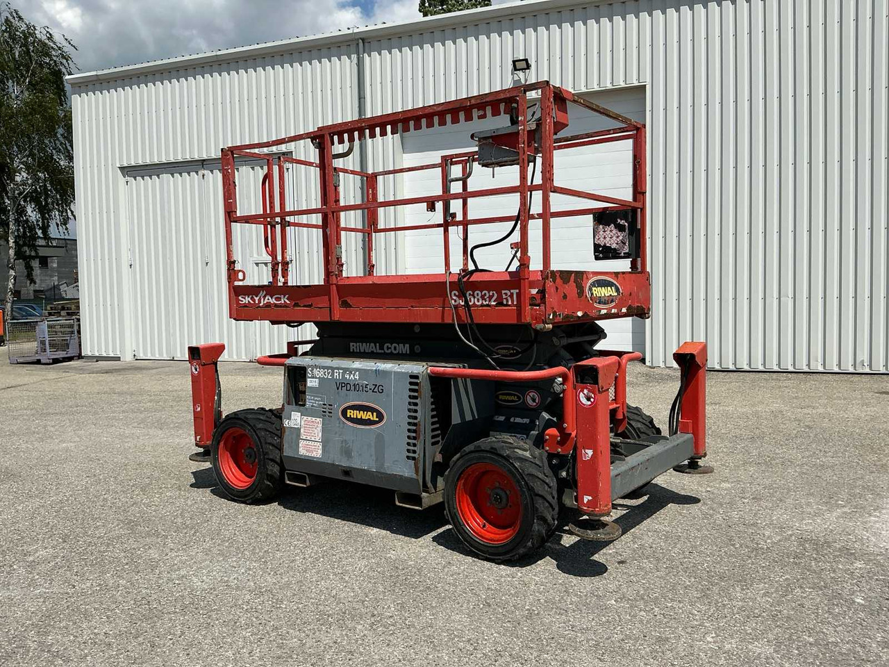 Skyjack SJ6832RT 4x4 - Plataforma elevadora: foto 1 Skyjack SJ6832RT 4x4 - Plataforma elevadora: foto 1