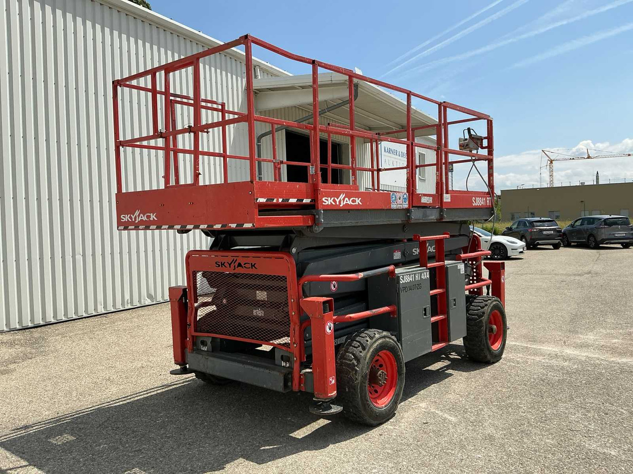Skyjack SJ8841 RT 4x4 - Plataforma elevadora: foto 4 Skyjack SJ8841 RT 4x4 - Plataforma elevadora: foto 4