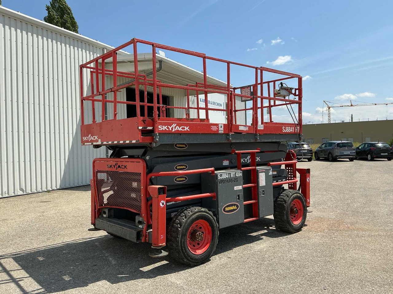 Skyjack SJ8841 RT 4x4 - Plataforma elevadora: foto 4 Skyjack SJ8841 RT 4x4 - Plataforma elevadora: foto 4