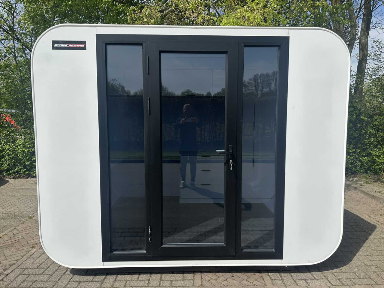 Stahlworks Eco 3000 Wit - Casa contenedor: foto 2 Stahlworks Eco 3000 Wit - Casa contenedor: foto 2