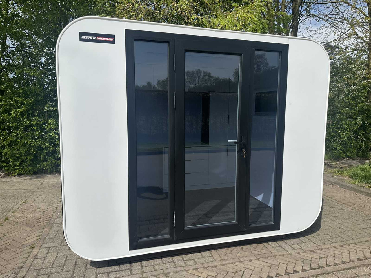 Stahlworks Eco 3000 Wit - Casa contenedor: foto 1 Stahlworks Eco 3000 Wit - Casa contenedor: foto 1