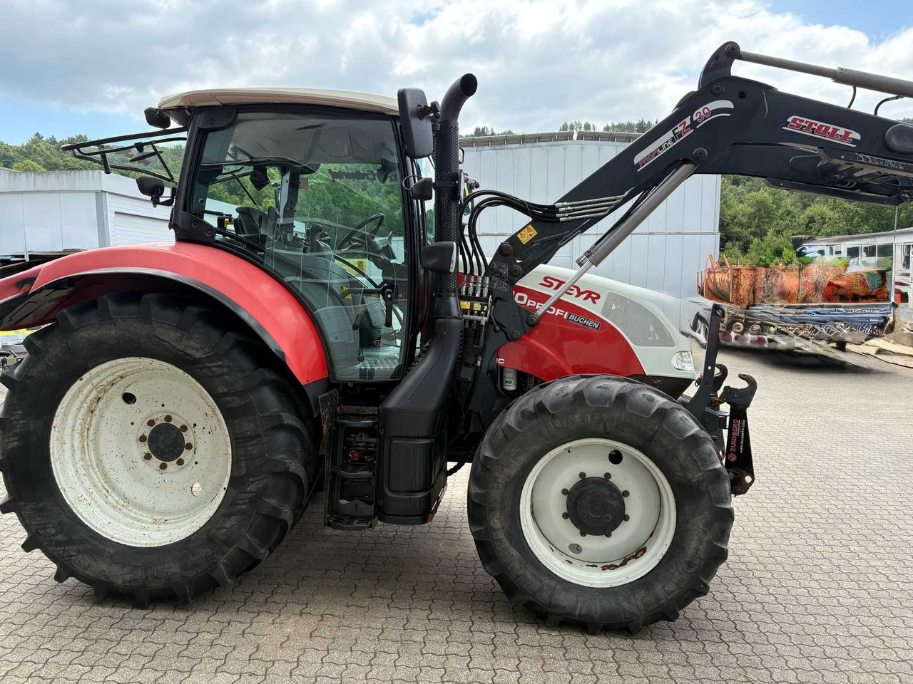 Steyr 4110 Profi Klassik - Tractor: foto 4 Steyr 4110 Profi Klassik - Tractor: foto 4