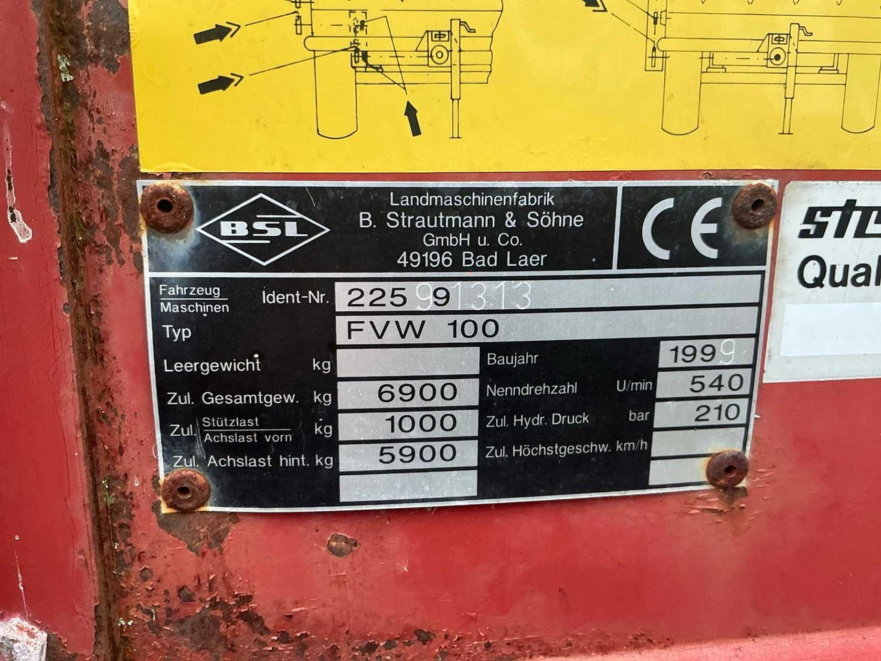 Maquinaria ganadera Strautmann FVW 100: foto 19
