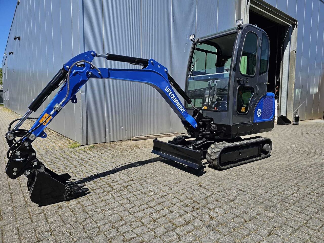 UF EQUIPMENT - NM25 MINI EXCAVATOR - 2025 - WITH KUBOTA ENGINE AND QUICK CHANGE SYSTEM INCL. 3 BUCKETS - Miniexcavadora: foto 1 UF EQUIPMENT - NM25 MINI EXCAVATOR - 2025 - WITH KUBOTA ENGINE AND QUICK CHANGE SYSTEM INCL. 3 BUCKETS - Miniexcavadora: foto 1