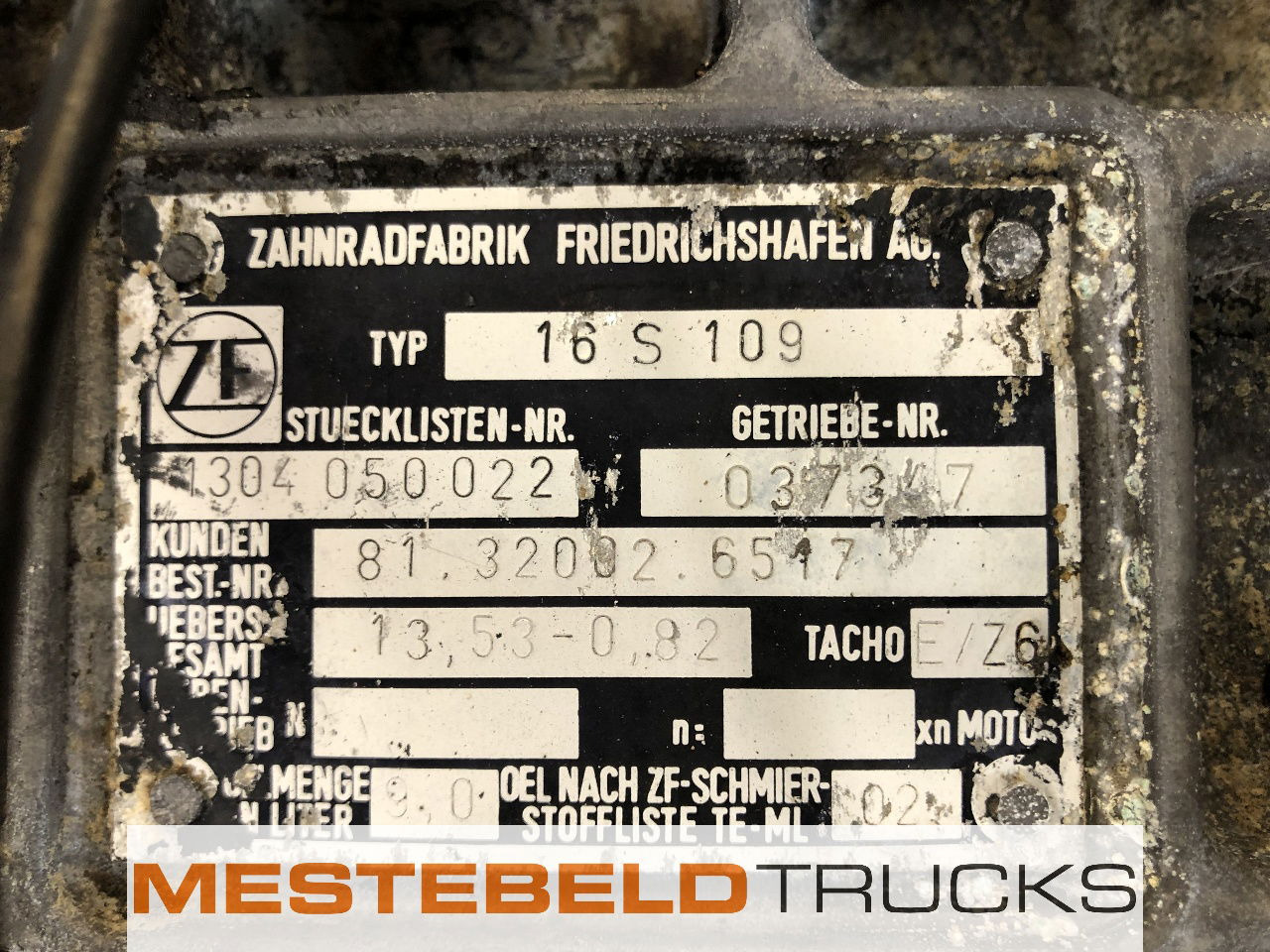 MAN Versnellingsbak 9S109 OD - Caja de cambios y piezas para Camión: foto 4 MAN Versnellingsbak 9S109 OD - Caja de cambios y piezas para Camión: foto 4