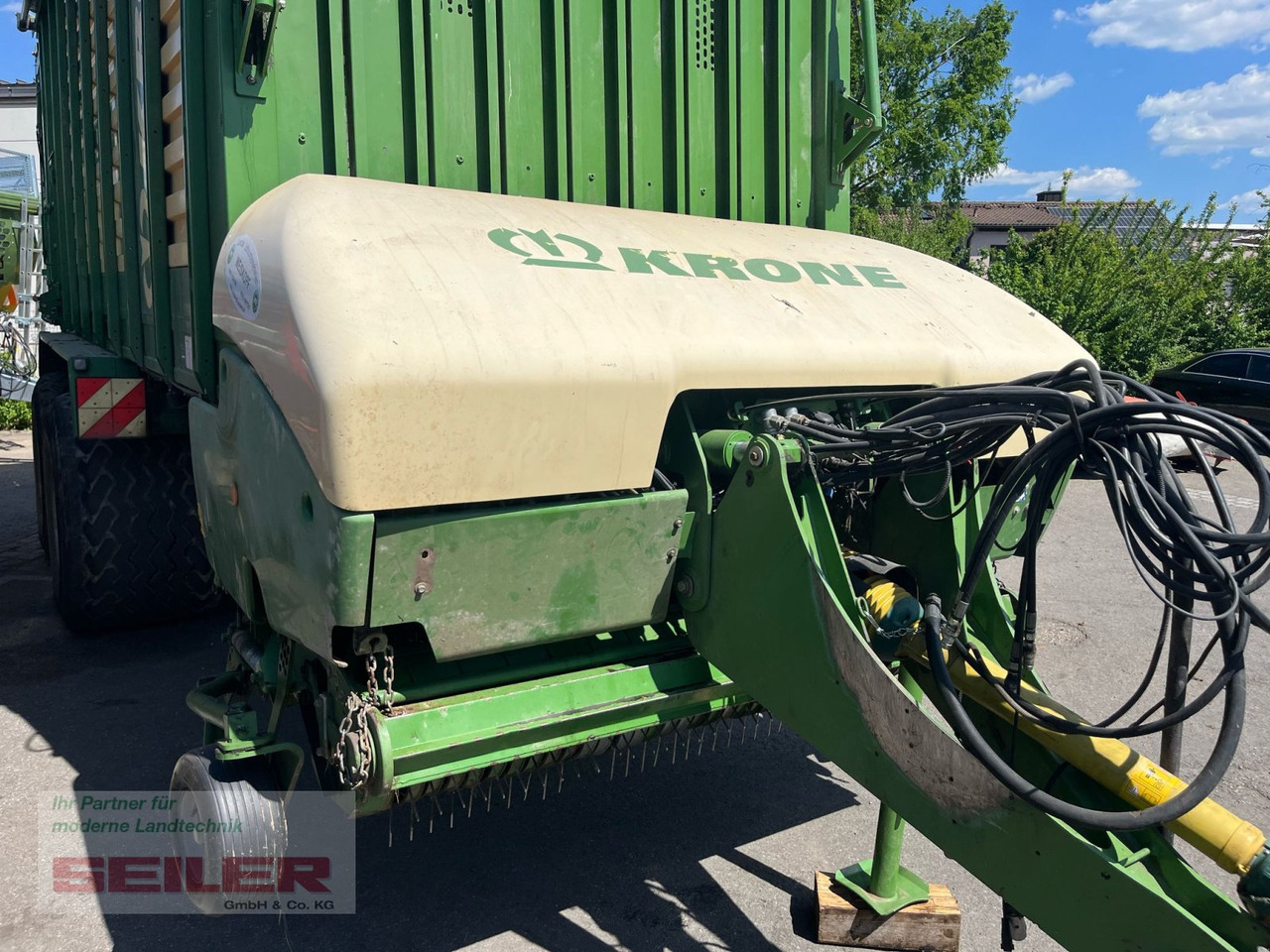 Krone ZX 450 GL + Klappdach-Laderaumabdeckung 45m³ - Remolque autocargador: foto 2 Krone ZX 450 GL + Klappdach-Laderaumabdeckung 45m³ - Remolque autocargador: foto 2