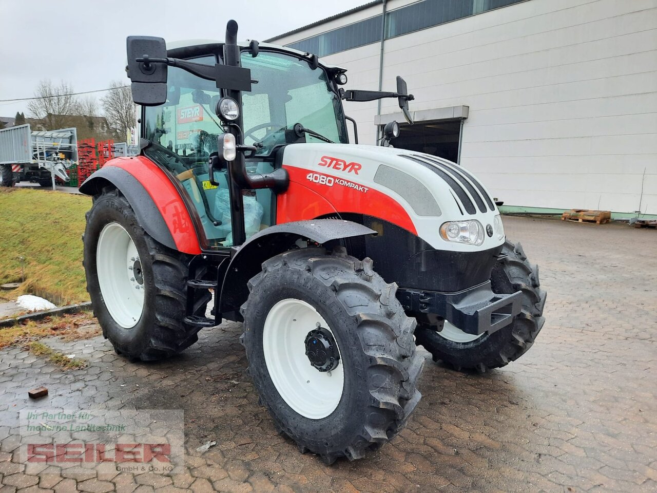 Steyr Kompakt 4080 HILO - Tractor: foto 1 Steyr Kompakt 4080 HILO - Tractor: foto 1