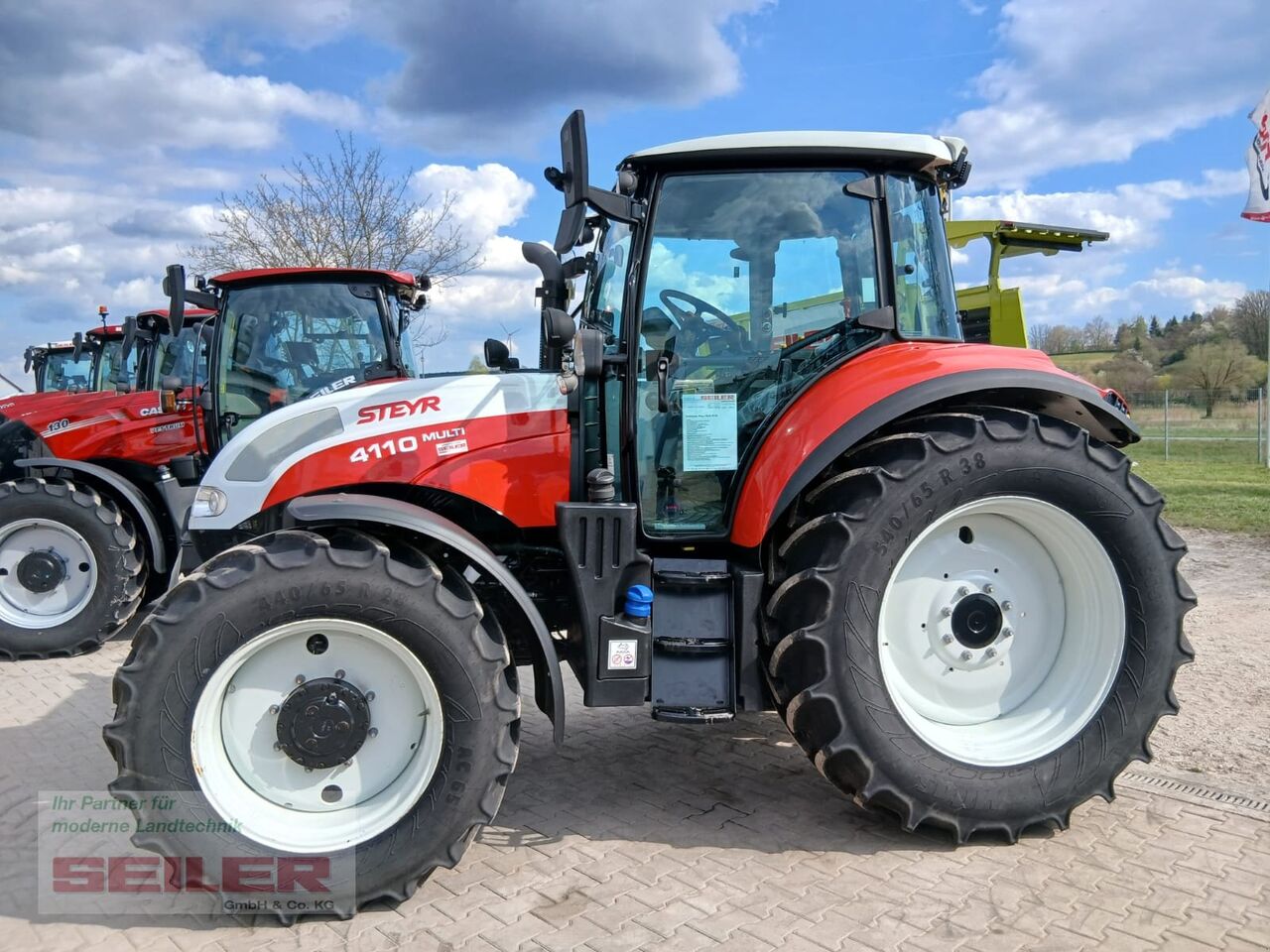 Steyr Multi 4110 - voll gefedert! - Tractor: foto 3 Steyr Multi 4110 - voll gefedert! - Tractor: foto 3