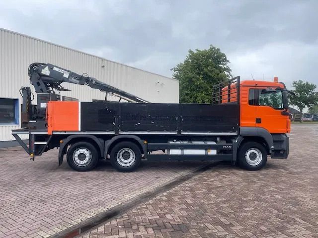 Camión grúa MAN TGS 26.320 6x2 Euro 5 met verrijdbare 14.000 R2 Kennis kraan '2008' met stempels: foto 11 Camión grúa MAN TGS 26.320 6x2 Euro 5 met verrijdbare 14.000 R2 Kennis kraan '2008' met stempels: foto 11