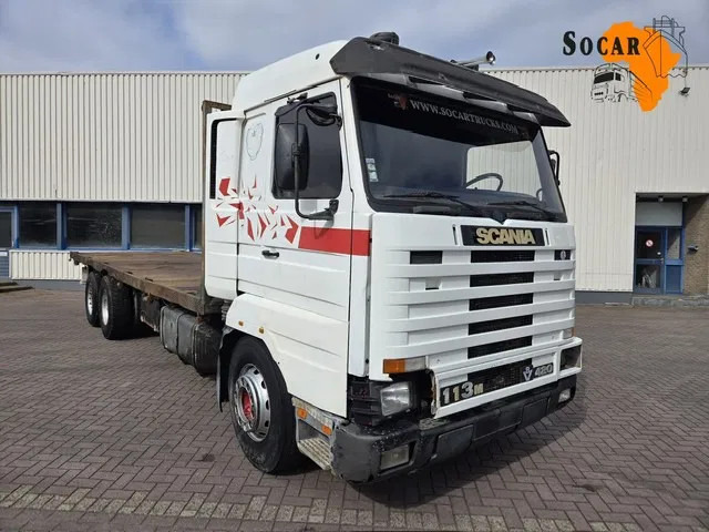 Scania 113 380 8 Tires 6x2 - Camión caja abierta: foto 1 Scania 113 380 8 Tires 6x2 - Camión caja abierta: foto 1
