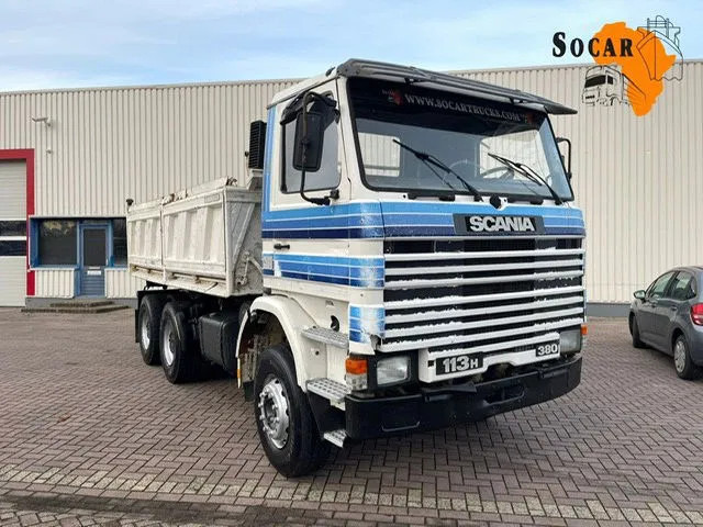 Scania 113H 380 6x4 Tipper - Volquete camión: foto 1 Scania 113H 380 6x4 Tipper - Volquete camión: foto 1