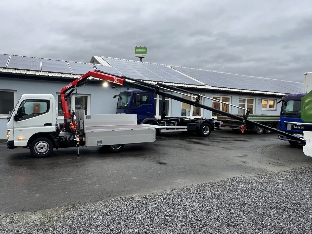 FUSO 3S15 Alu Pritsche 2.80m Ladekran Funk! - Caja abierta furgoneta: foto 5 FUSO 3S15 Alu Pritsche 2.80m Ladekran Funk! - Caja abierta furgoneta: foto 5