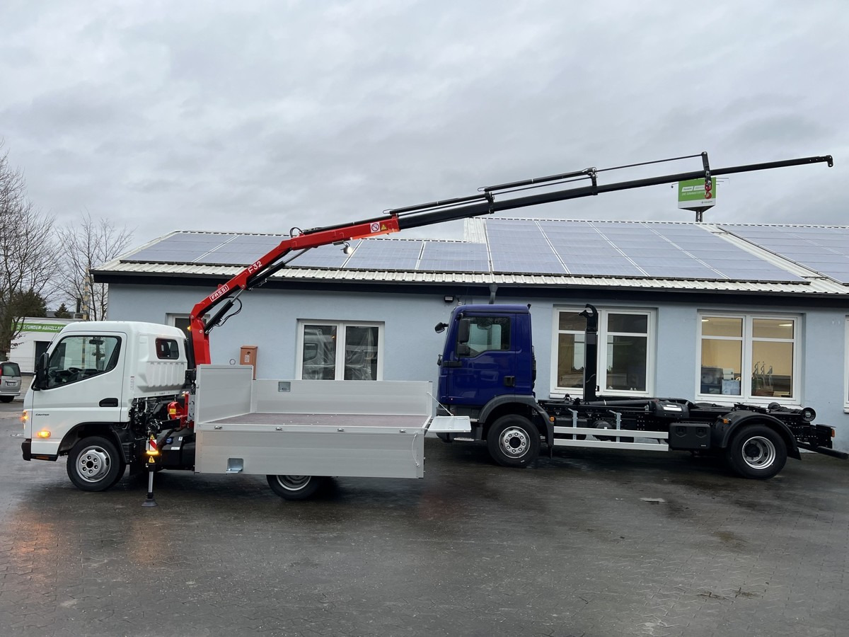 FUSO 3S15 Alu Pritsche 2.80m Ladekran Funk! sofort ve - Caja abierta furgoneta: foto 3 FUSO 3S15 Alu Pritsche 2.80m Ladekran Funk! sofort ve - Caja abierta furgoneta: foto 3