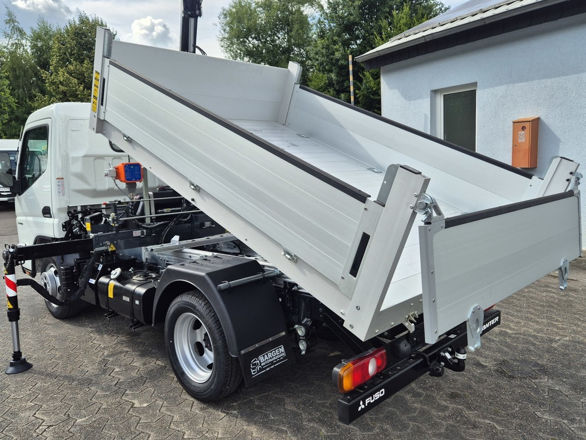 FUSO 3S15 Alukipper mit Ladekran Funk 3 x hydr. - Volquete furgoneta: foto 5 FUSO 3S15 Alukipper mit Ladekran Funk 3 x hydr. - Volquete furgoneta: foto 5
