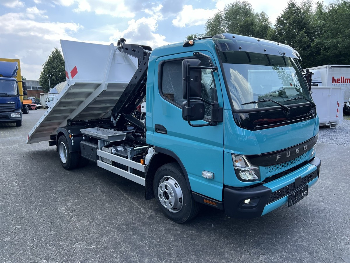 FUSO Canter FUSO 9C18 City Abrollkipper Krokbil Color - Multibasculante camión, Camión grúa: foto 3 FUSO Canter FUSO 9C18 City Abrollkipper Krokbil Color - Multibasculante camión, Camión grúa: foto 3