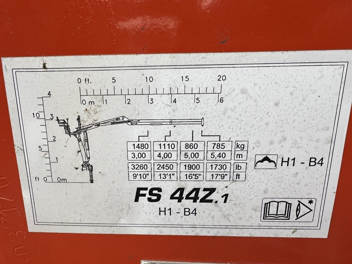 Ladekran FSR 44 Z.1 Z-Kran mit Hochsitz sofort - Grúa para camión: foto 2 Ladekran FSR 44 Z.1 Z-Kran mit Hochsitz sofort - Grúa para camión: foto 2
