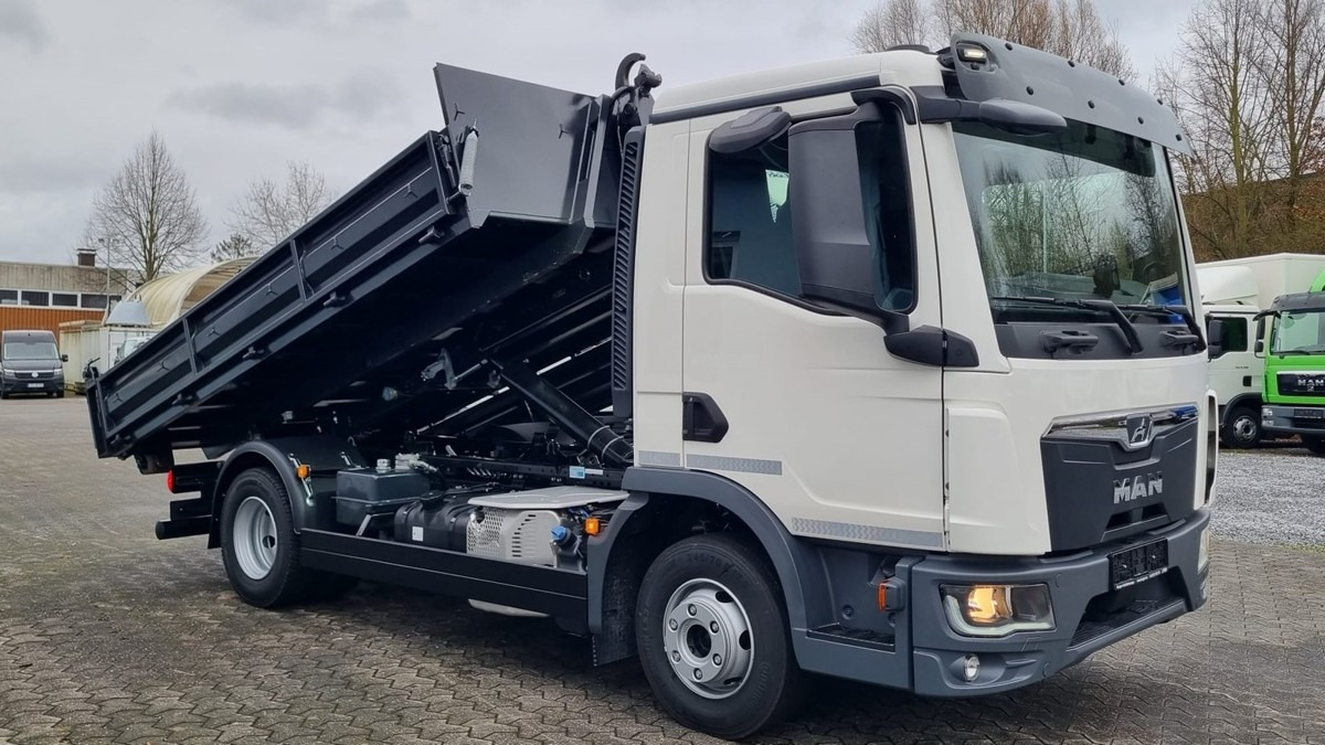 Multibasculante camión nuevo MAN TGL 12.220 BL NEU City Abrollkipper 8t TipMatic: foto 9 Multibasculante camión nuevo MAN TGL 12.220 BL NEU City Abrollkipper 8t TipMatic: foto 9