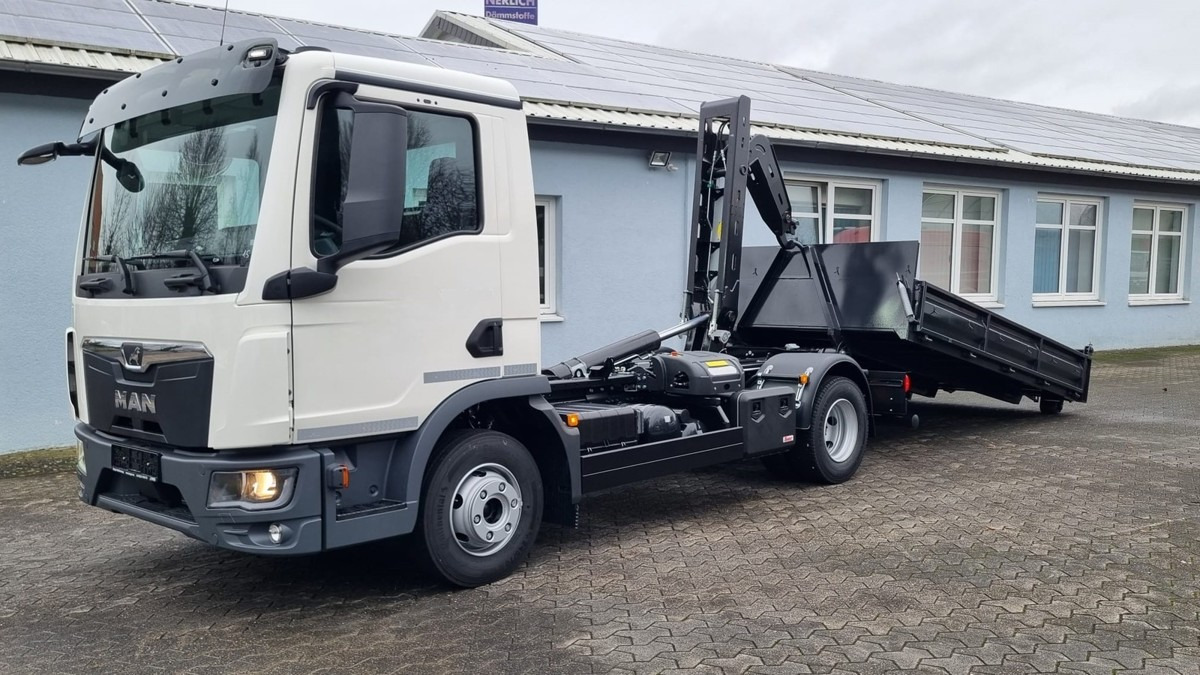 MAN TGL 12.220 BL NEU City Abrollkipper 8t TipMatic - Multibasculante camión: foto 3 MAN TGL 12.220 BL NEU City Abrollkipper 8t TipMatic - Multibasculante camión: foto 3