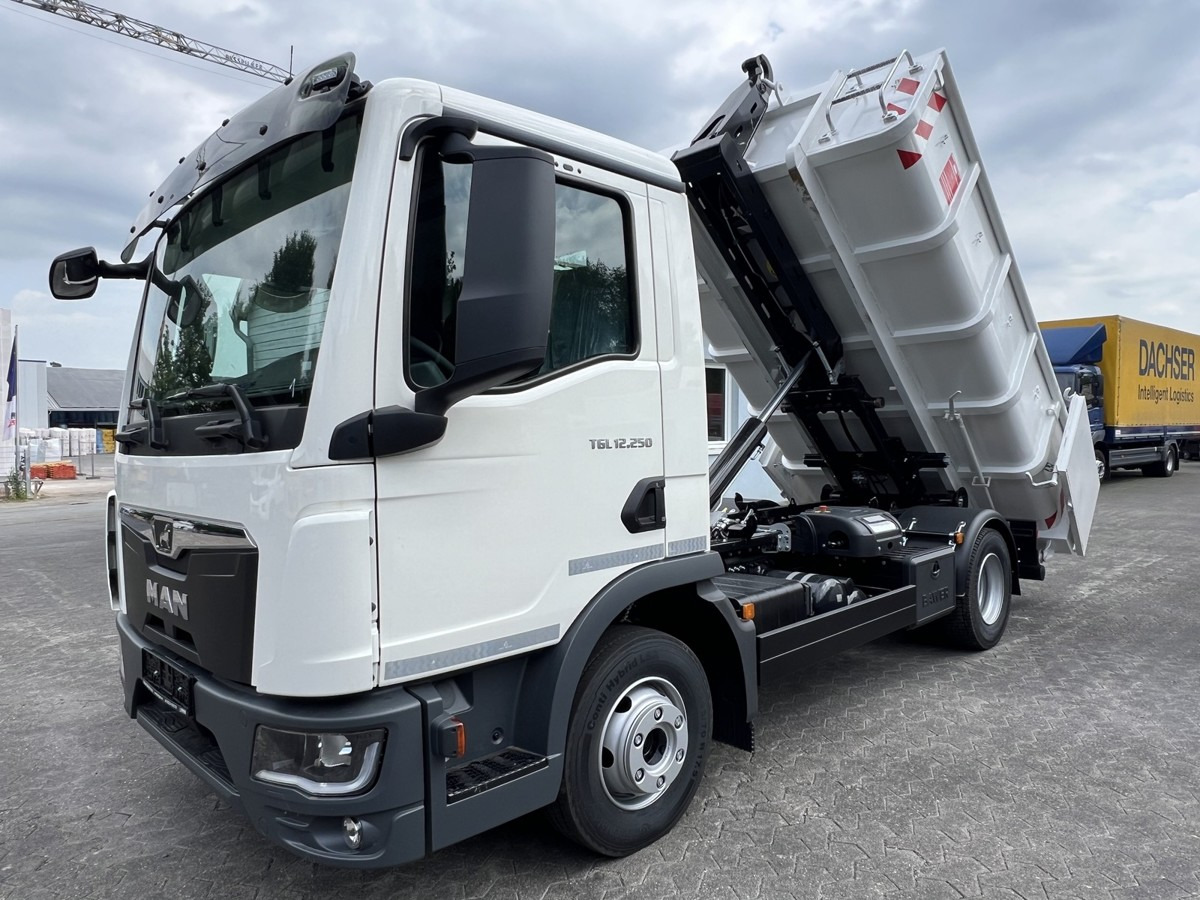 MAN TGL 12.250 BL NEU City Abrollkipper PowerMatic s - Multibasculante camión: foto 2 MAN TGL 12.250 BL NEU City Abrollkipper PowerMatic s - Multibasculante camión: foto 2