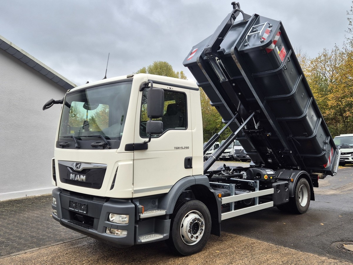 MAN TGM 15.290 BL Aut. Abrollkipper AHK - Multibasculante camión: foto 1 MAN TGM 15.290 BL Aut. Abrollkipper AHK - Multibasculante camión: foto 1