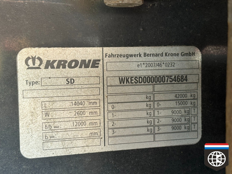 Krone N/A FRC/ ATP 02-26 - DUO TEMP - LIFT AXLE - DOUBLE STOCK - TRENNWAND - Frigorífico remolque: foto 4 Krone N/A FRC/ ATP 02-26 - DUO TEMP - LIFT AXLE - DOUBLE STOCK - TRENNWAND - Frigorífico remolque: foto 4