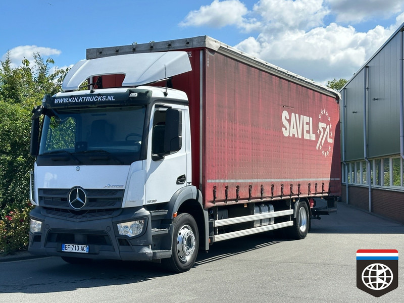 Camión lona Mercedes-Benz ANTOS 1830 / CURTAIN SIDE / SLIDE ROOF / TAIL LIFT: foto 1