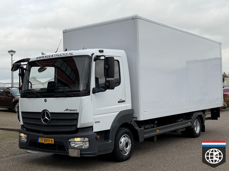 Mercedes-Benz ATEGO 818 TAIL LIFT / TACHO 2 / GOOD TYRES - Camión caja cerrada: foto 2 Mercedes-Benz ATEGO 818 TAIL LIFT / TACHO 2 / GOOD TYRES - Camión caja cerrada: foto 2