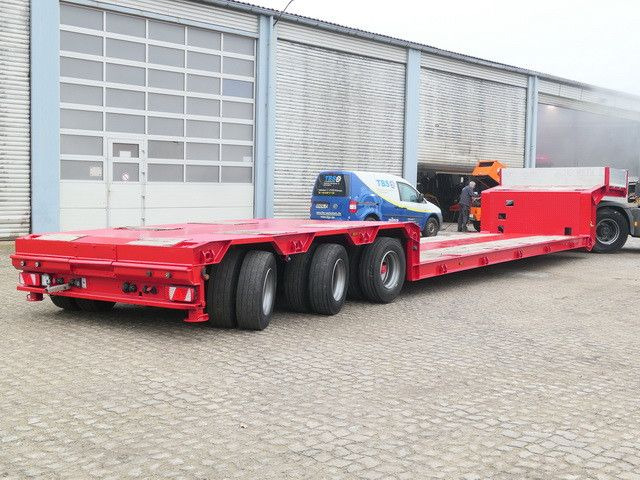 Goldhofer STZ-TL3-40/80, Tiefbett, 8mtr., Low-Bed, BPW - Góndola rebajadas semirremolque: foto 3 Goldhofer STZ-TL3-40/80, Tiefbett, 8mtr., Low-Bed, BPW - Góndola rebajadas semirremolque: foto 3