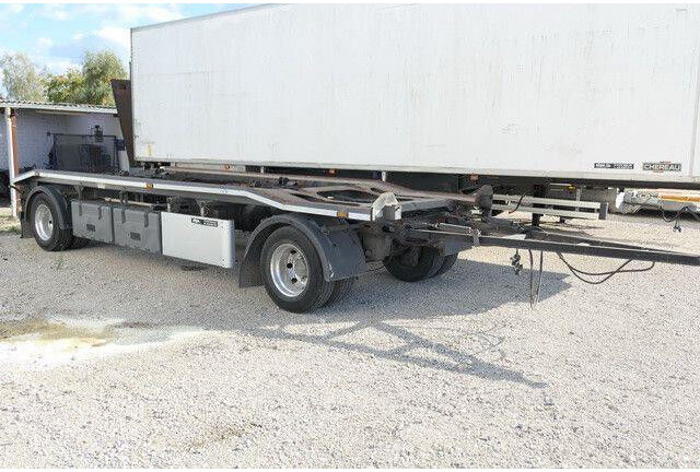 HKM G 18 ZL 5,0, Außenroller 5 bis 7m, Luftfederun - Portacontenedore/ Intercambiable remolque: foto 2 HKM G 18 ZL 5,0, Außenroller 5 bis 7m, Luftfederun - Portacontenedore/ Intercambiable remolque: foto 2