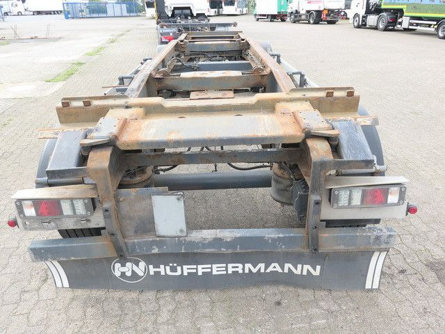 Remolque multilift/ Portacontenedores de cadenas Hüffermann HSA 18.70, Container, Schlitten, SAF, Luftfed. Hüffermann HSA 18.70, Container, Schlitten, SAF, Luftfed.: foto 6