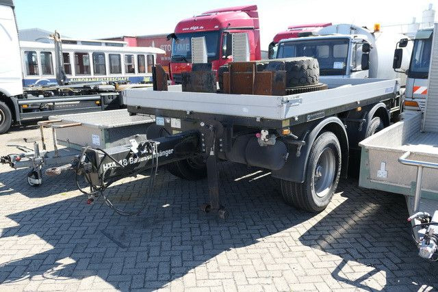 Hüffermann HTA 18.00, Tandem, Ballastanhänger, Luftfederung - Remolque plataforma/ Caja abierta: foto 2 Hüffermann HTA 18.00, Tandem, Ballastanhänger, Luftfederung - Remolque plataforma/ Caja abierta: foto 2
