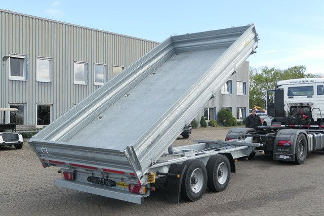 Humbaur HTK 135024 L, Tieflader, Rampen, Verzinkt, 13to. - Volquete remolque: foto 4 Humbaur HTK 135024 L, Tieflader, Rampen, Verzinkt, 13to. - Volquete remolque: foto 4