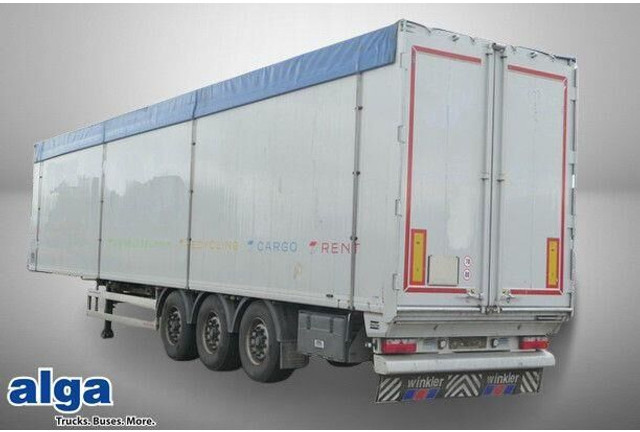 Knapen Trailers K 100, 92m³, 10mm Boden, Luft-Lift, BPW-Achsen - Caja cerrada semirremolque: foto 1 Knapen Trailers K 100, 92m³, 10mm Boden, Luft-Lift, BPW-Achsen - Caja cerrada semirremolque: foto 1