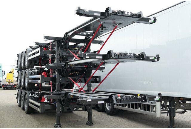 Kögel S24-2, ADR, 2x Lift, 20/30/40 Fuß Container, SAF - Góndola rebajadas semirremolque: foto 2 Kögel S24-2, ADR, 2x Lift, 20/30/40 Fuß Container, SAF - Góndola rebajadas semirremolque: foto 2