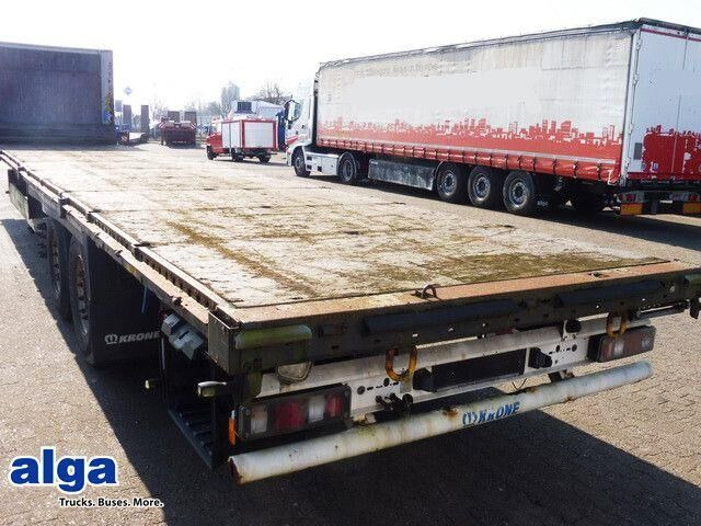 Krone SD, Plattform, Multi-Lock-Rahmen, Luft-Lift - Semirremolque plataforma/ Caja abierta: foto 1 Krone SD, Plattform, Multi-Lock-Rahmen, Luft-Lift - Semirremolque plataforma/ Caja abierta: foto 1